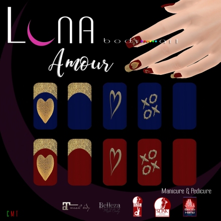 LUNA Body Art Amour Nails
